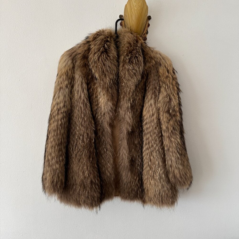 Vintage Fox Fur Jacket